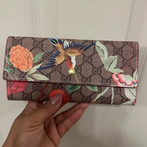 Brown Floral Women's Wallet